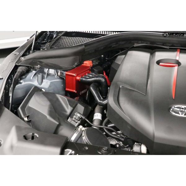 VERUS ENGINEERING(ヴェルスエンジニアリング)：A0228A：TOYOTA・GR：A90スープラ・SUPRA・エアオイルセパレーター：レッドの画像