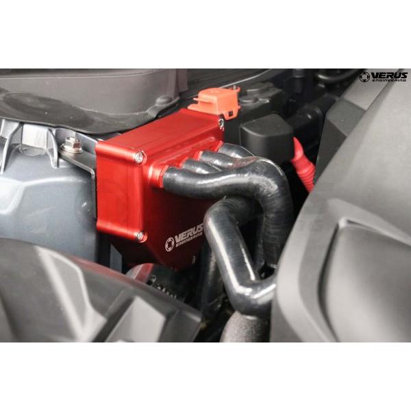 VERUS ENGINEERING(ヴェルスエンジニアリング)：A0228A：TOYOTA・GR：A90スープラ・SUPRA・エアオイルセパレーター：レッドの画像