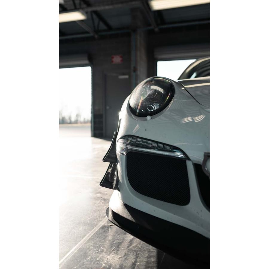 VERUS ENGINEERING(ヴェルス)：A0238A：ポルシェ：PORSCHE 991.1：GT3/GT3RS：デュアルダイブプレーン（カナード）：グロス/マットの画像