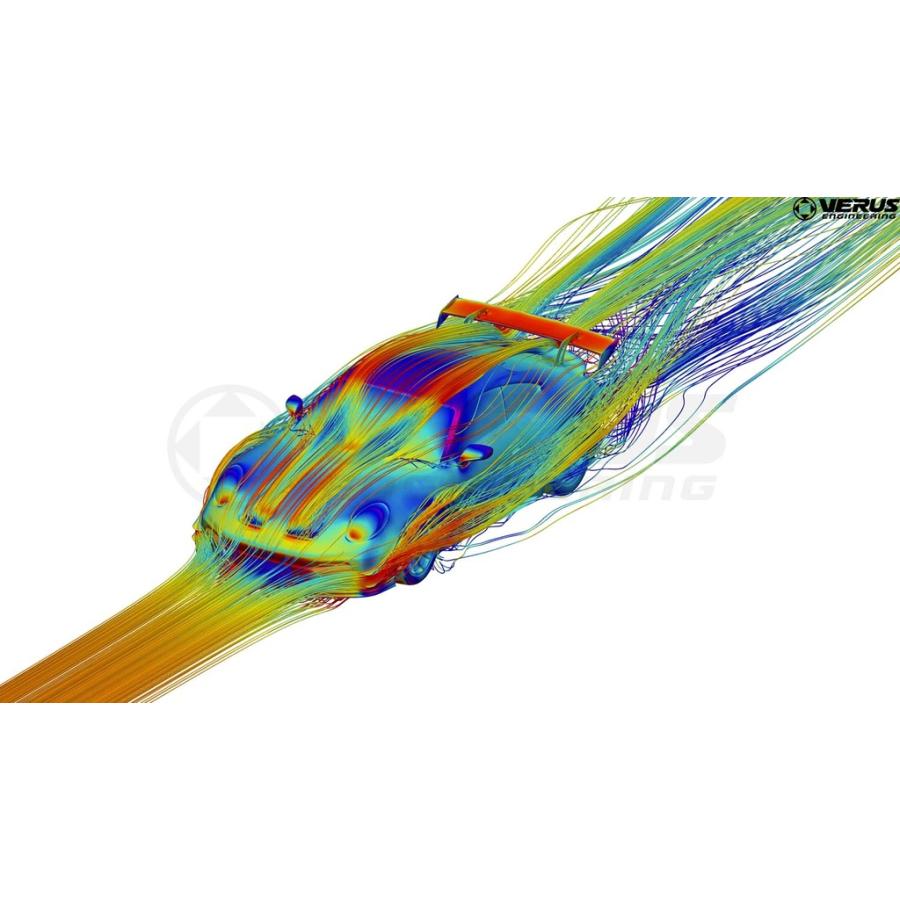 VERUS ENGINEERING(ヴェルスエンジニアリング)：A0427A：PORSCHE 911(992)・GT3・デュアルダイブプレーンキット（カナード）の画像