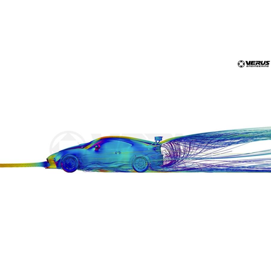 VERUS ENGINEERING(ヴェルスエンジニアリング)：A0433A：SUBARU：BRZ用エアロ(ZD8)1ピースフロントスプリッター｜arktrading｜05