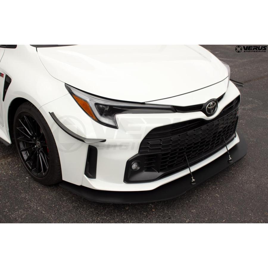 VERUS ENGINEERING(ヴェルスエンジニアリング)A0517A：TOYOTA・GRカローラ・フロントスプリッター＆エアダムキットの画像
