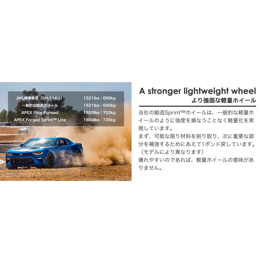 APEX VS-5RS TOYOTA86(ZC6)/SUBARU BRZ(ZC6):17inchx9.5J+40 APEX VS-5RS TOYOTA86(ZC6)/SUBARU BRZ(ZC6):17inchx9.5J+40