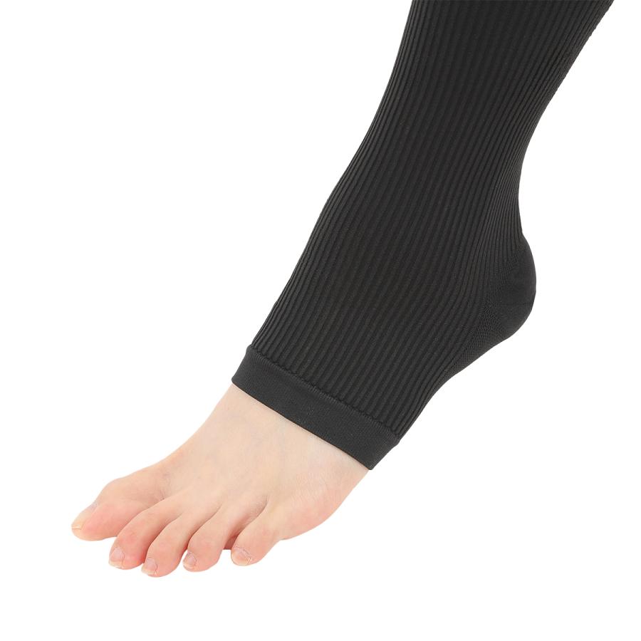 弾性ストッキング 保温 裏起毛 着圧ソックス 医師監修 弾性ソックス Dr.feel Warm ブラック 1足入り 両足用 | Dr.Feel | 16