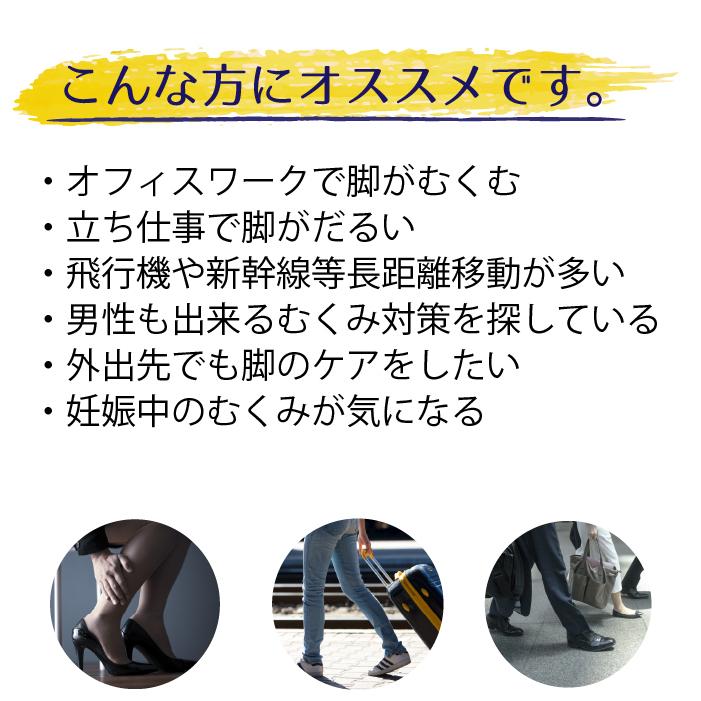 弾性ストッキング 着圧ソックス 医療用 Dr.feel Night 足首30hPs 強圧 ブラック 1足入り 両足用 むくみ | Dr.Feel | 02