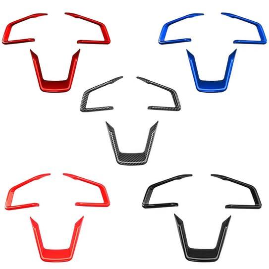 新型 スバル クロストレック インプレッサ GU系 ステアリングパネル ステアリングカバー ハンドルスイッチ カバー ガーニッシュ アクセサリー爪キズ防止 内装パ |  | 03