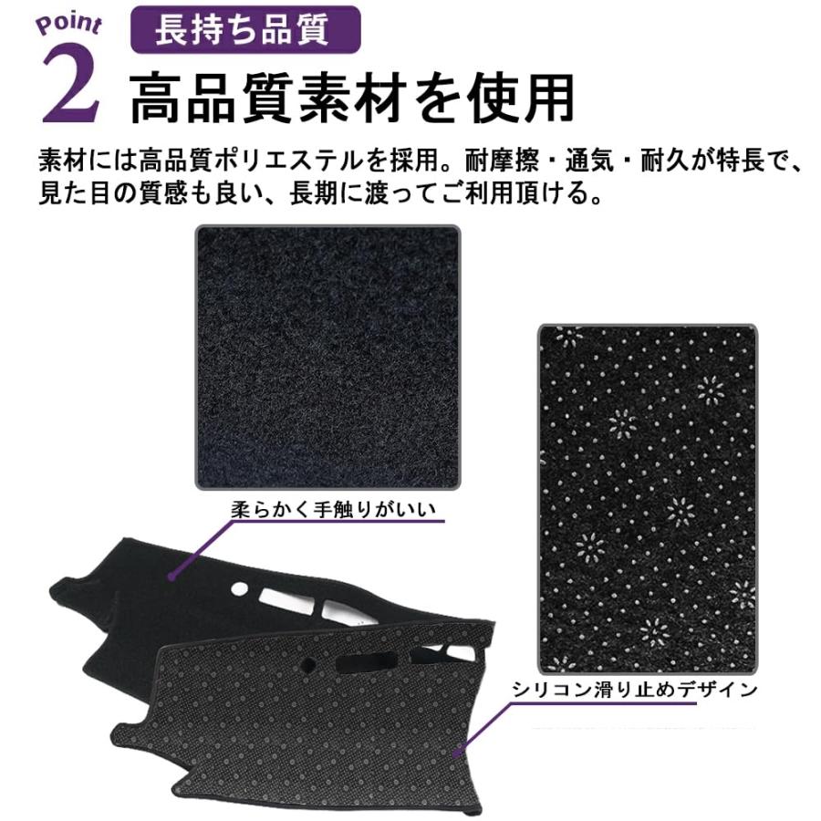ジムニー JB23 JB33 JB43 専用 ダッシュボードマット 日焼け防止 劣化