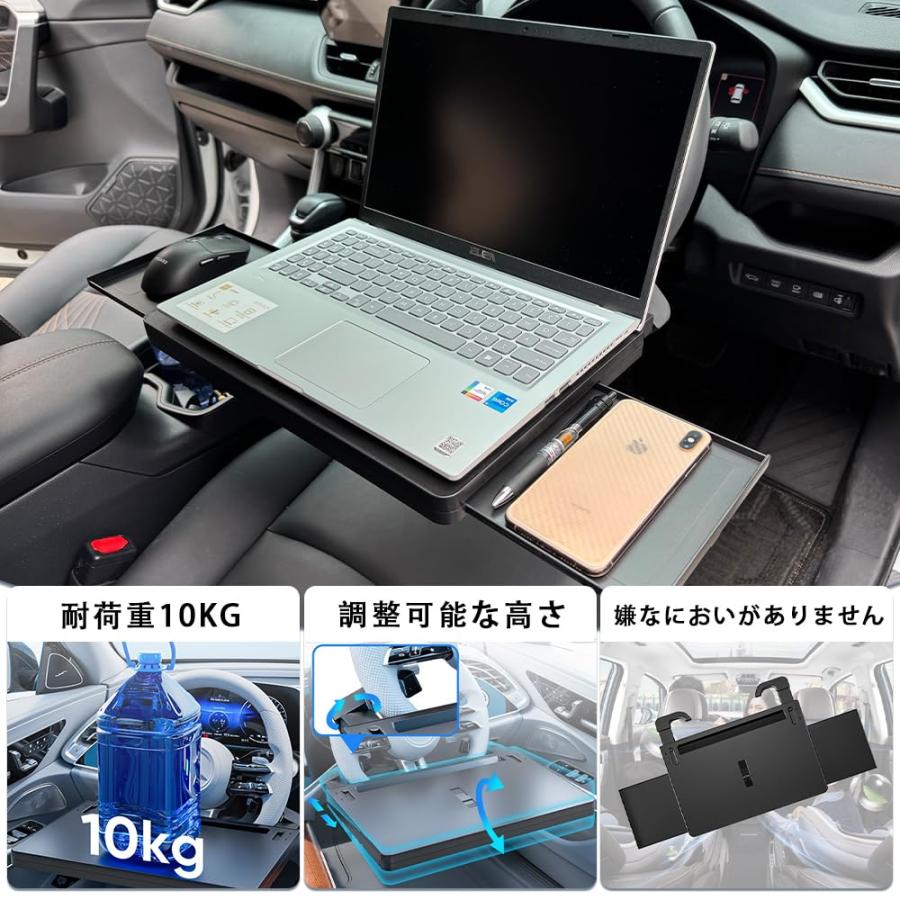 適合 C-HR テーブル ハンドル ハンドルテーブル 運転席 仕事 食事 車内