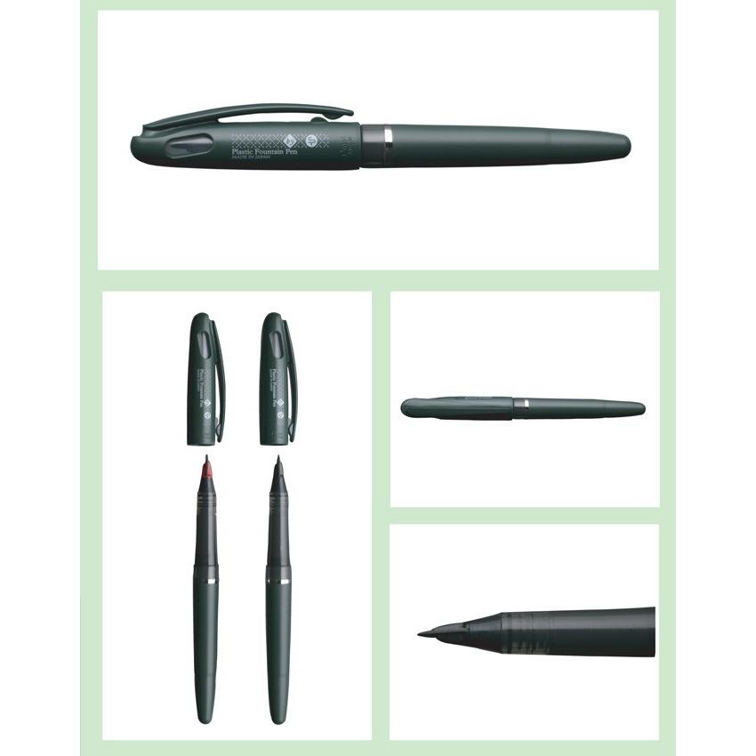 クラフトデザインテクノロジー トラディオプラスティック万年筆 (黒/赤