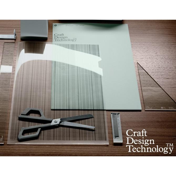 クラフトデザインテクノロジー ハサミ 両利き用 「シルバー / ブラック