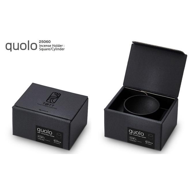 お香立 「quolo (クオロ) 」 日本製 メタフィス 鋳鉄製の画像