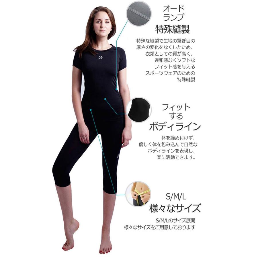 Tシャツ レディース 半袖 同色2枚 レディース ゴルフ インナー スポーツ ヨガ ジム ジョギング ランニング インナー ウェア スーツ インナー 春物 夏 秋 冬 Ar231set2 アルメデスストア 通販 Yahoo ショッピング