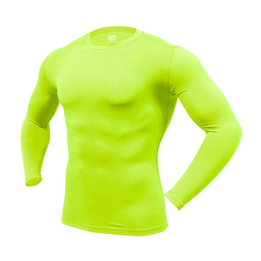 シャツ メンズ インナー 長袖 メンズ コンプレッションウェア スポーツ ジム ジョギング ランニング サッカー インナー ウェア ゴルフ シャツ Ar52 アルメデスストア 通販 Yahoo ショッピング