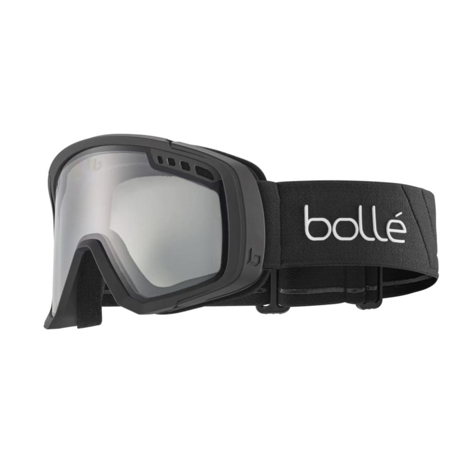 スキー ゴーグル スノーボード 人気 おすすめ ボレー マンモス おしゃれ 軽量 快適 通気性 メンズ レディース Bolle ボレー スキーゴーグル MAMMOTH Black Matte Clear Bolle : アルメデス