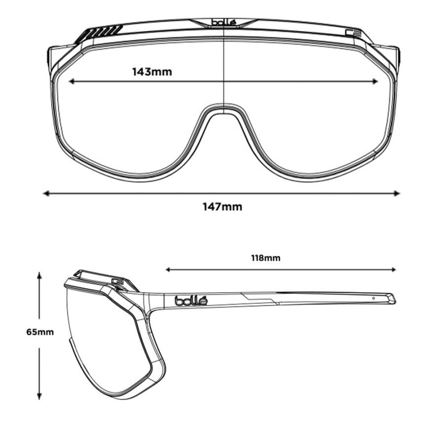 【 偏光レンズ 】 ボレー スポーツ サングラス メンズ レディース アウトドア 屋外 紫外線カット UVカット CHRONOSHIELD bolle BS018002_6