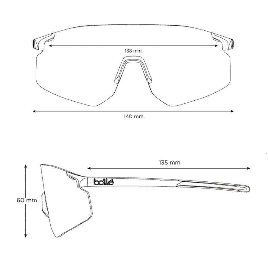 ボレー サングラス C-ICARUS Titanium Matte Volt UltraV Bolle