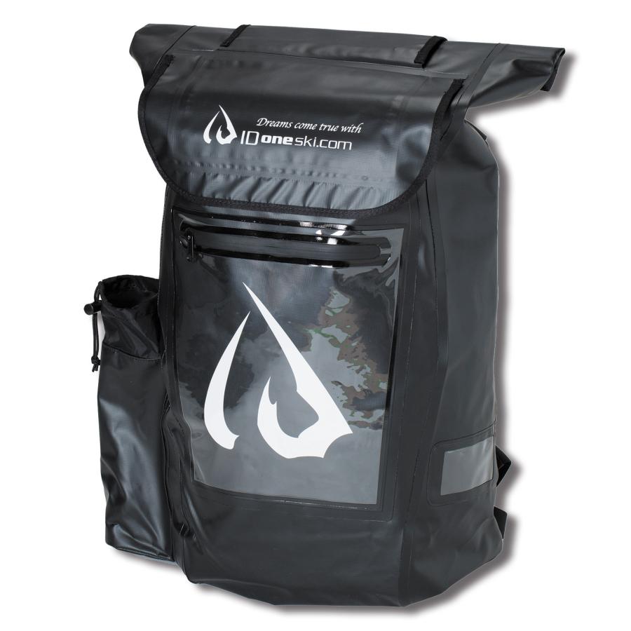 ID one (アイディーワン) 防水 バックパック BLACK/WHITE 25-26 バッグ リュックサック 大容量 おしゃれ IDone 防水 バックパック BLACK/WHITE 25-26 バッグ リュックサック 大