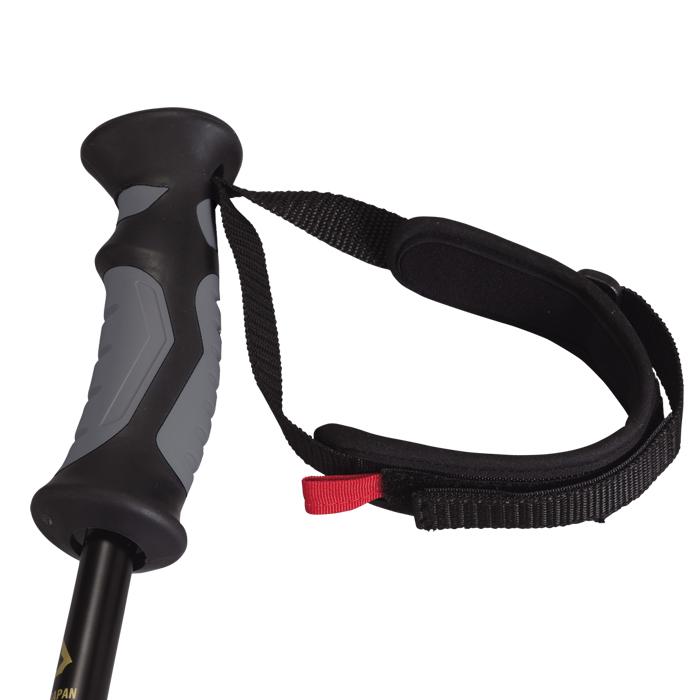 スキーポール ストック 95-120cm 伸縮 テレスコピック アルミ カーボン