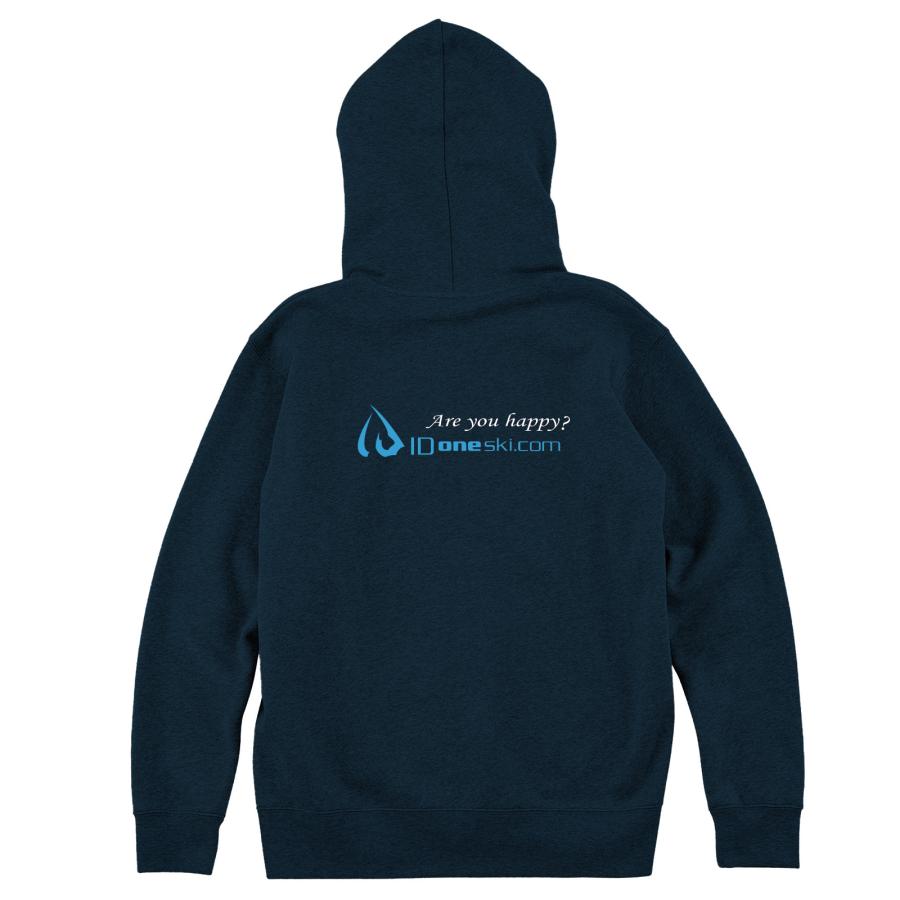 IDone パーカー フーディードライ裏フリースジップパーカー 10oz Are