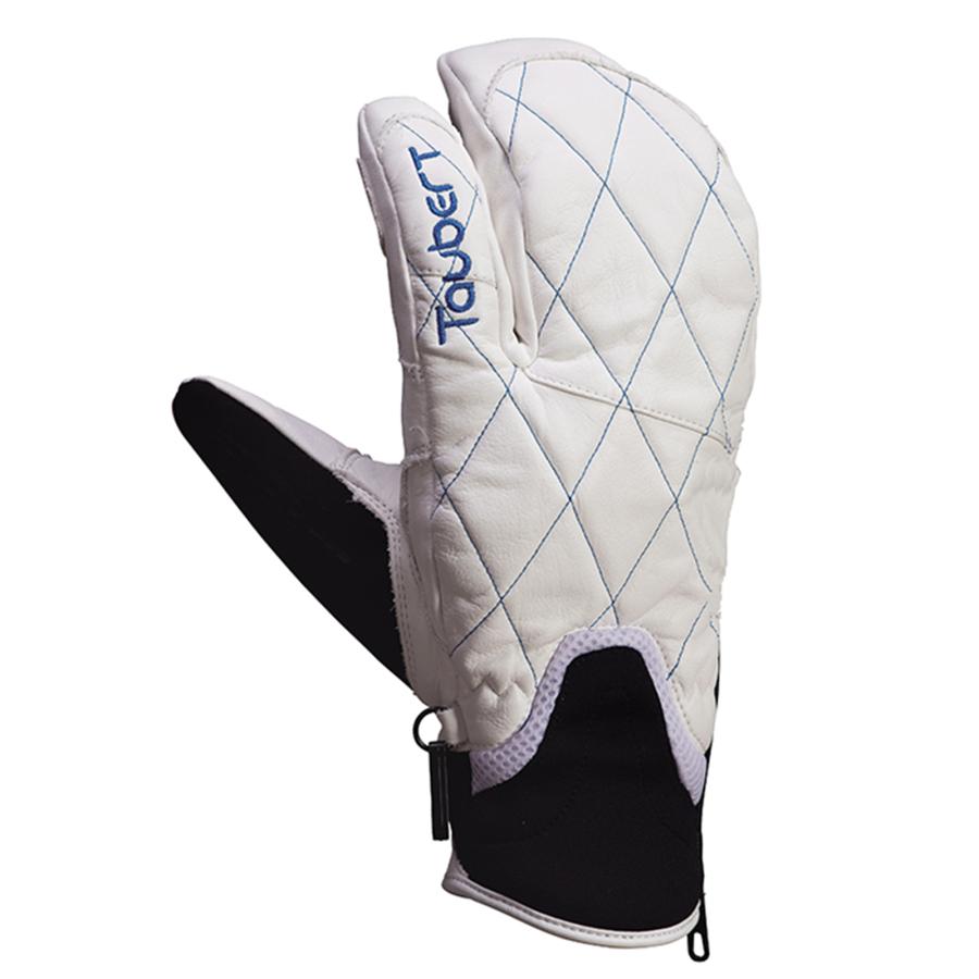 TAUBERT (トーバート) X RIDE-LE White / Blue 25-26 Made in JAPAN ホワイト / ブルー スキー グローブ トーバート グローブ スキー X RIDE-LE White / Blue 25-26 Made in