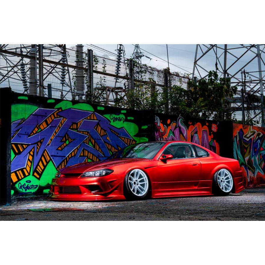 EMOTION CR Shigoku 9.5j 18インチ ノーマルリム アイスホワイト ホイール 1本 ワークの画像