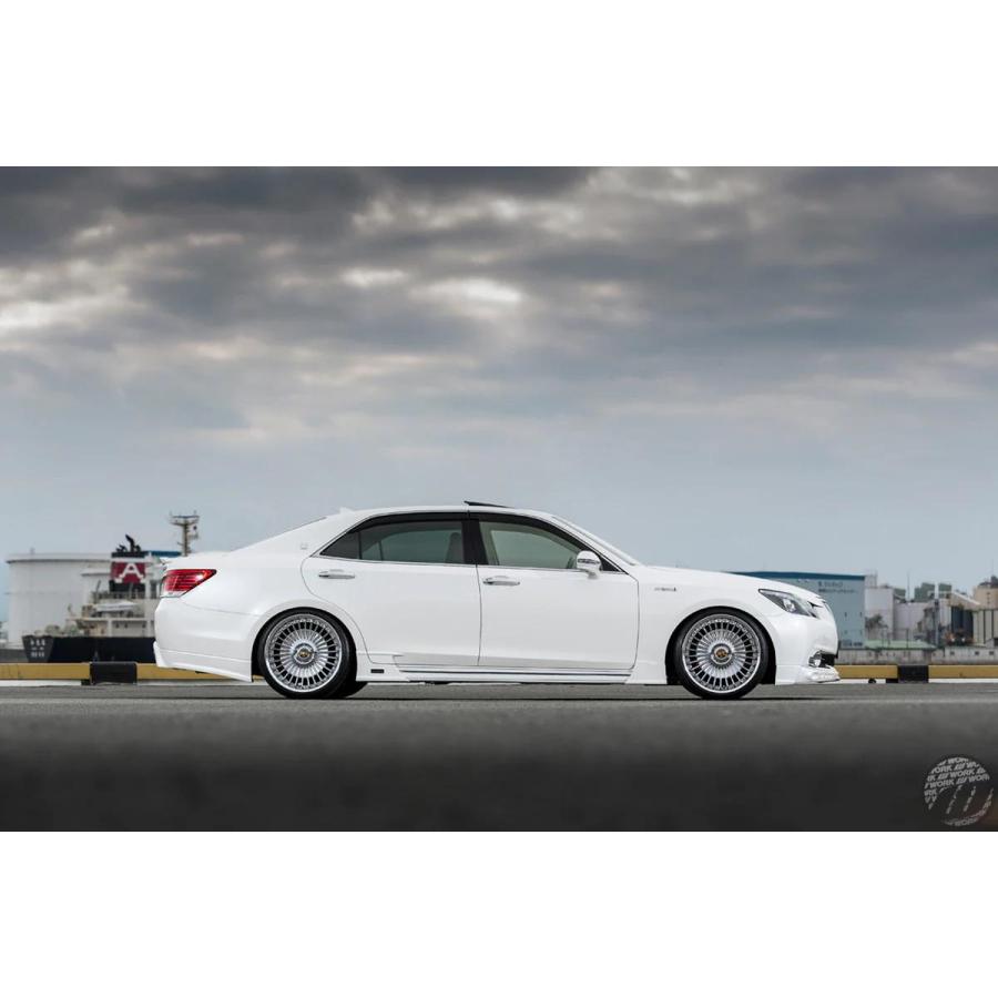 WORK - EMITZ イミッツ 12.5j 20in リバーか細い クロームメッキ 銀輪 1本 細工物