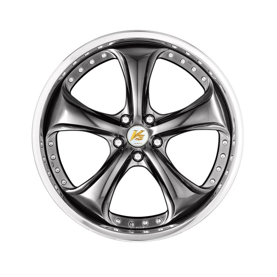 WORK VS KF# 8.5j 18インチ リバースリム ブリリアントシルバー