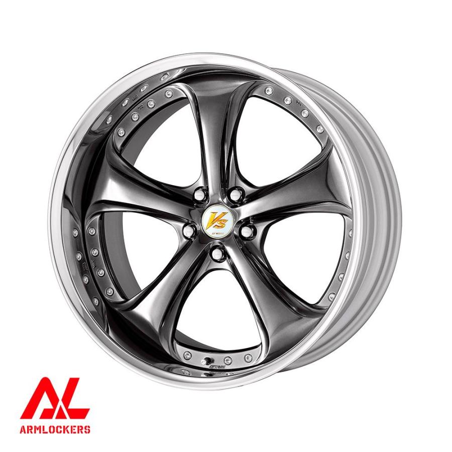 WORK VS KF# 15.0j 19インチ リバースリム ブリリアントシルバー