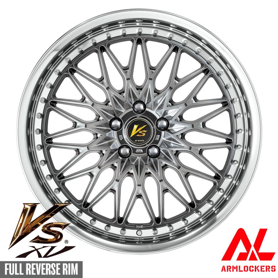 専用① 2本のみwork　VS-XV 20インチ　BSB 9J 4本通し WORK ワーク VS XV 9.0j 20インチ フルリバース ブリリアント