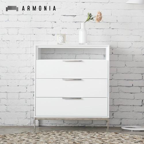 チェスト 収納家具 リビング収納 Estina 3段収納 キャビネット 北欧 モダン アルモニア Armonia アルモニア 通販 Paypayモール