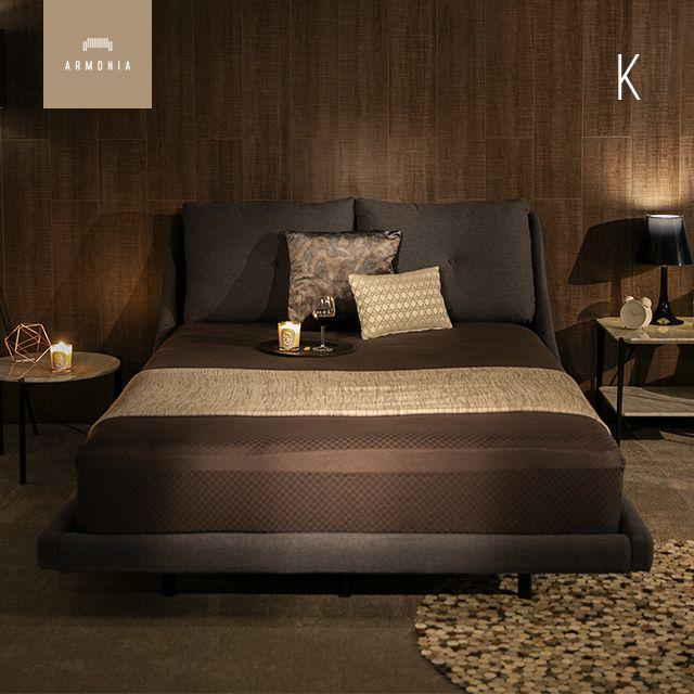 ARMONIA ベッド キング ベッドフレーム bed モダン 北欧