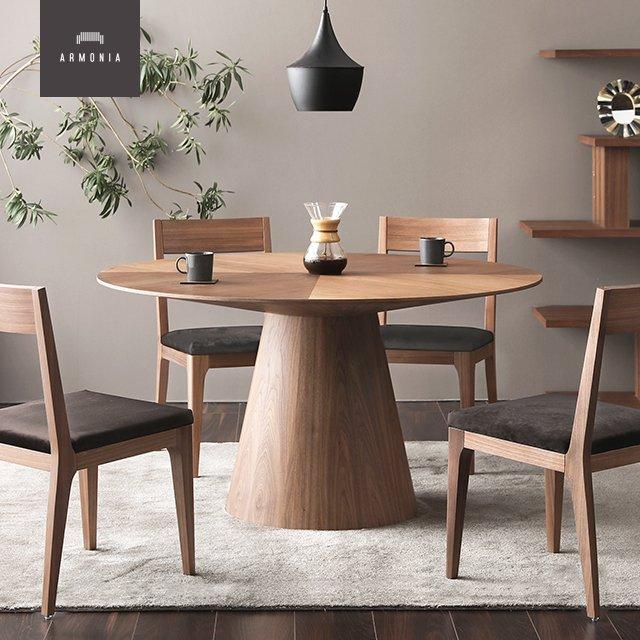 ARMONIA（アルモニア） ダイニングテーブル 円型 幅100cm コンパクト