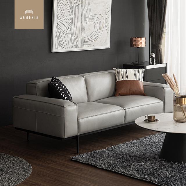 牛革 本皮 レザー ソファー 3〜4人掛け