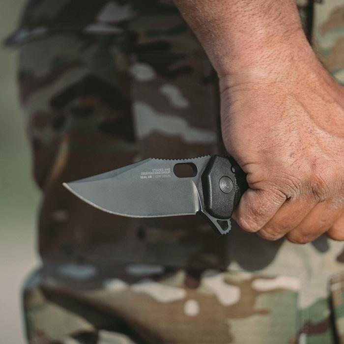 ソグ SOG シール SEAL XR (12-21-02-57) S35VN鋼 ガラス繊維強化 