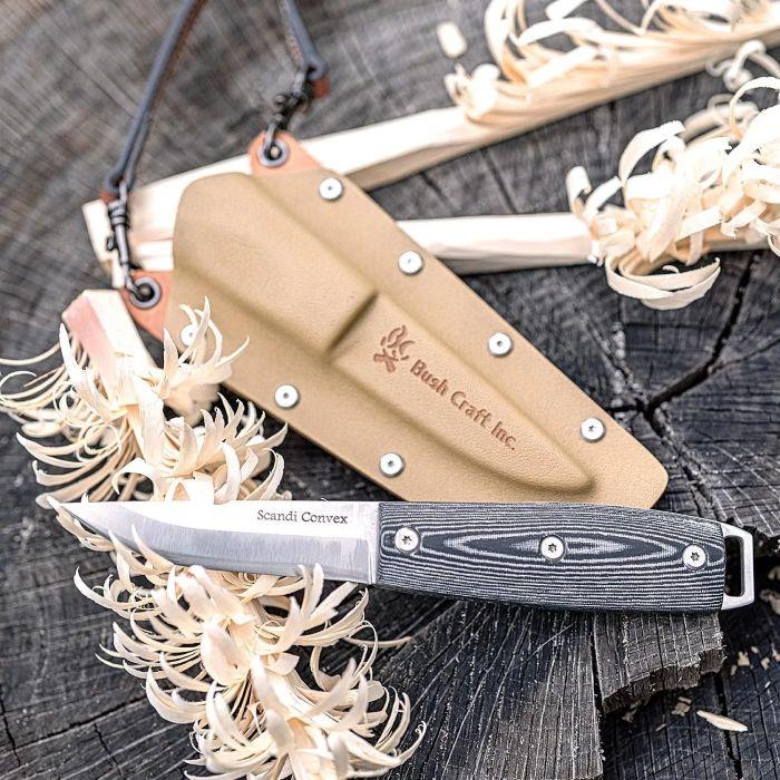 ブッシュクラフト スカンジ コンベックス ナイフ BUSHCRAFT Scandi