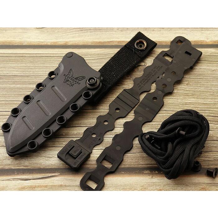 ベンチメイド 375BK-1 フィクスド アダマス ブラック シースナイフ ,BENCHMADE Fixed Adamas Black coating 日本正規品｜armsgear｜07