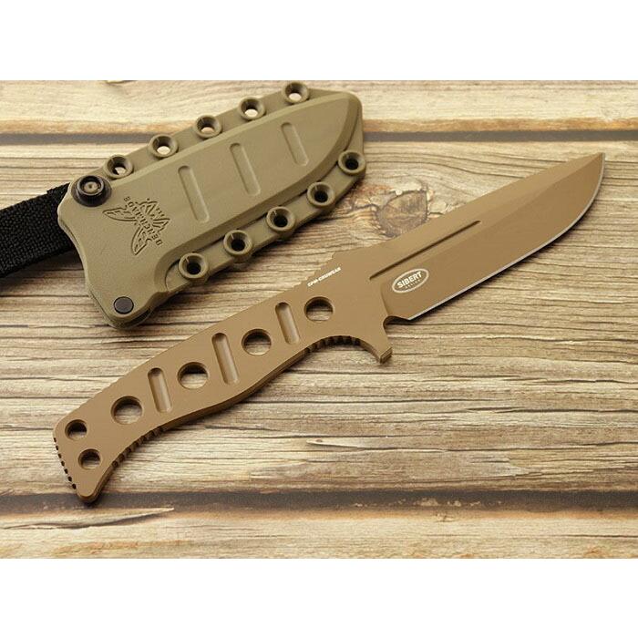 ●●ベンチメイド 375FE-1 フィクスド アダマス アース シースナイフ ,BENCHMADE Fixed Adamas Flat earth coating 日本正規品｜armsgear｜02