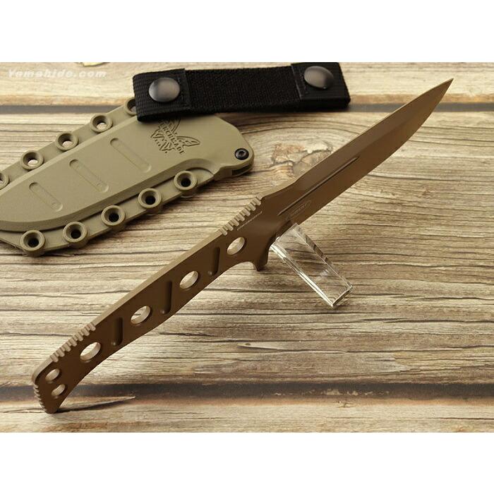 ●●ベンチメイド 375FE-1 フィクスド アダマス アース シースナイフ ,BENCHMADE Fixed Adamas Flat earth coating 日本正規品｜armsgear｜03