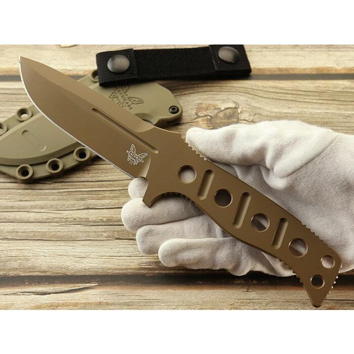 ●●ベンチメイド 375FE-1 フィクスド アダマス アース シースナイフ ,BENCHMADE Fixed Adamas Flat earth coating 日本正規品｜armsgear｜04