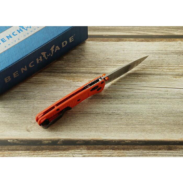 ベンチメイド 533 ミニ バグアウト オレンジ 折り畳みナイフ,BENCHMADE MINI BUGOUT Folding Knife 日本正規品｜armsgear｜03