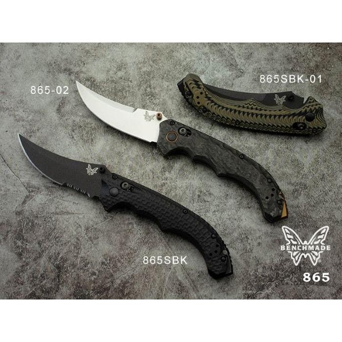 ベンチメイド 865-02 ミニベッドラム 折りたたみナイフ MINI BEDLAM