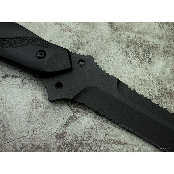 ブラックホーク BH15NE10BK ナイトエッジ フィクスドナイフ 直波コンビ