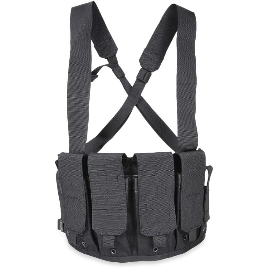 BLACKHAWK 実物旧型チェストリグ 装備一式セット　黒 ブラックホーク 55PC01BK チェストリグ ブラック M16./M4/AK47