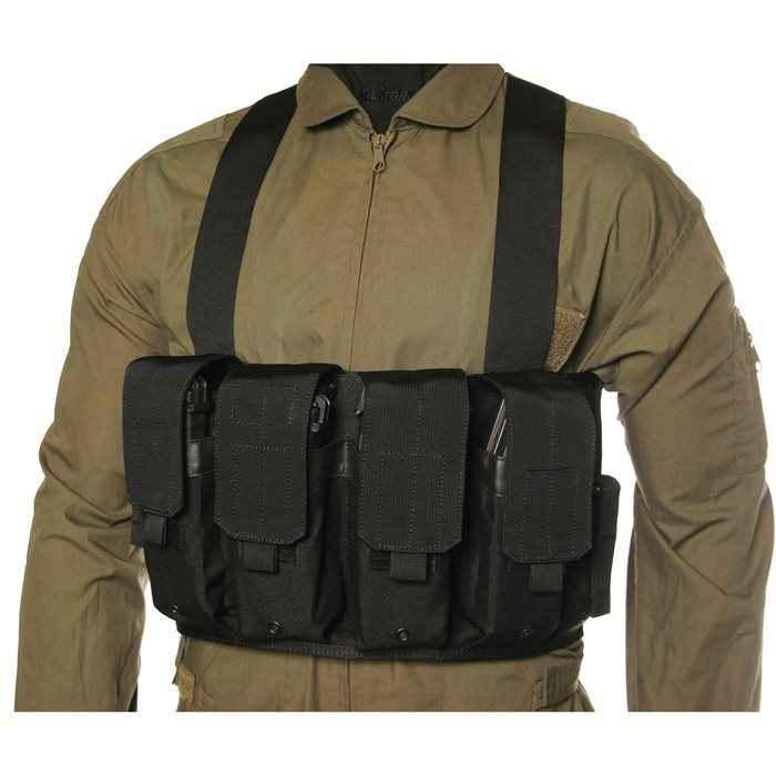 ブラックホーク 55PC01BK チェストリグ ブラック M16./M4/AK47