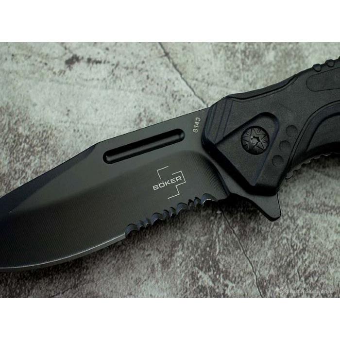 ボーカー プラス 折りたたみナイフ セイバー 2 ガットフック ガラスブレーカー 01BO321 BOKER Plus Savior 2 Folding knife_5