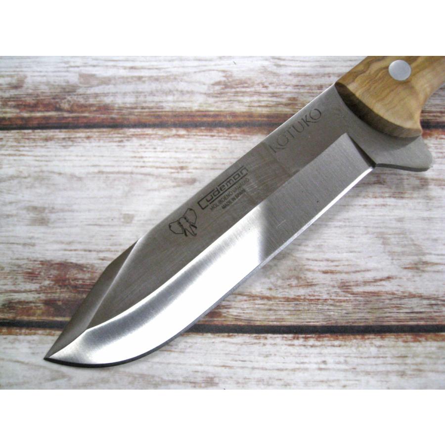 クードマン CUD119L ハンター ブッシュクラフト ナイフ モリブデンバナジウム鋼 オリーブウッドハンドル アウトドア,Cudeman