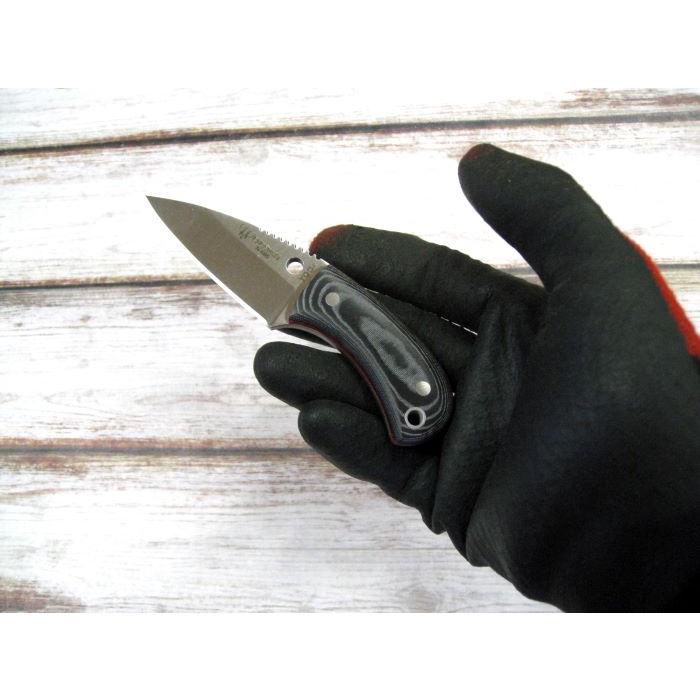 クードマン CUD200M ヨーダ ブッシュクラフト ナイフ BOHLER N-695鋼 ブラックキャンバスハンドル アウトドア,Cudeman Yoda BUSHCRAFT Knifeの画像