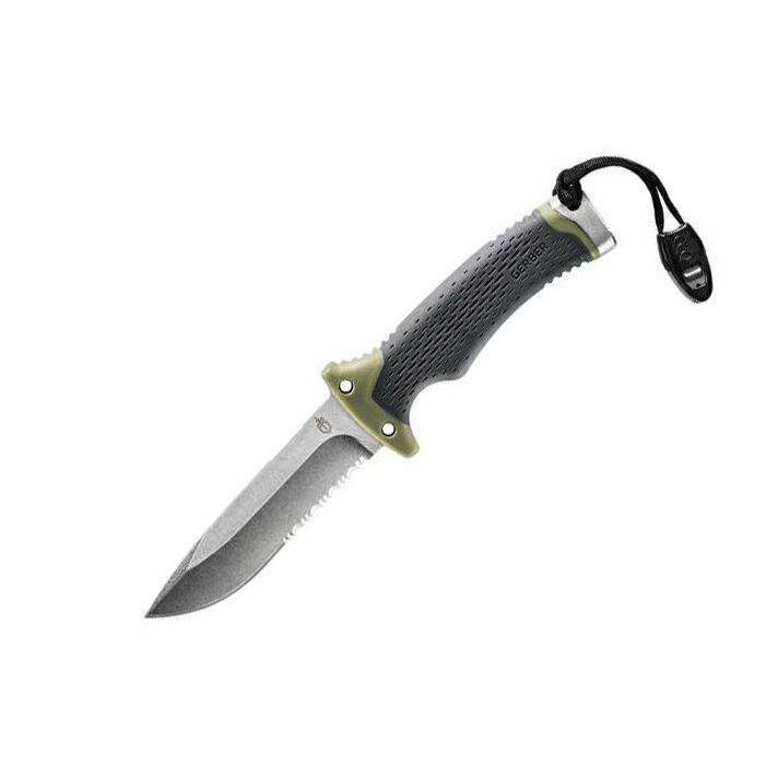 ガーバー GERBER G1829 G3941 アルティメット コンビ刃 ストーンウォッシュ サバイバルナイフ ファイヤースターター付