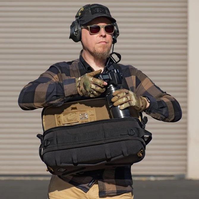 ハザード4 プランB ハードシェル版バック スリングパック ブラック HAZARD4 Plan B Hard - go-bag shell sling-pack 日本正規品の画像