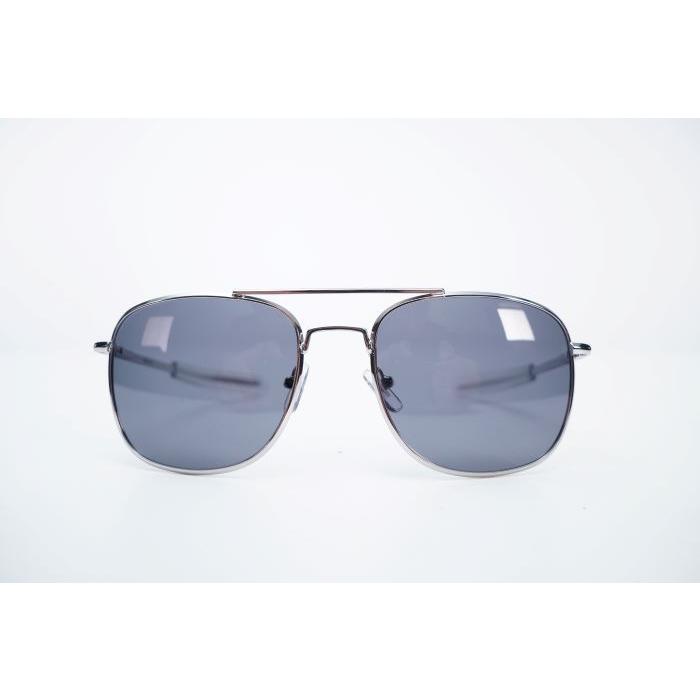 ハンビー パイロット サングラス 57mm バヨネット グレーレンズ シルバーフレーム ,HUMVEE Pilot Sunglasses ...